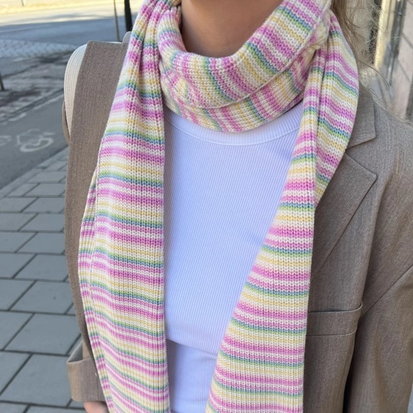 Djerf Avenue Accessories - NWT Djerf Avenue Scarf Rainbow